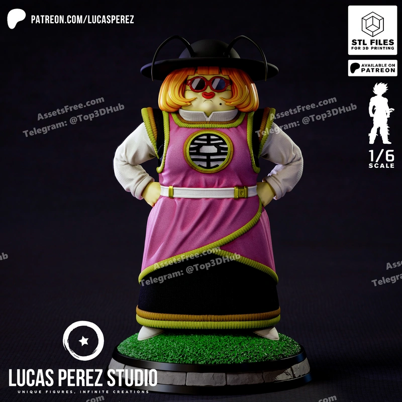 Lucas Perez – East Kaio-Sama – STL 3D Print Model | AssetsFree.com Lucas perez east kaio sama