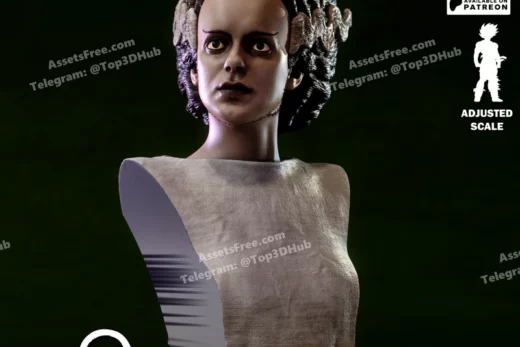 Lucas perez the bride of frankenstein bust