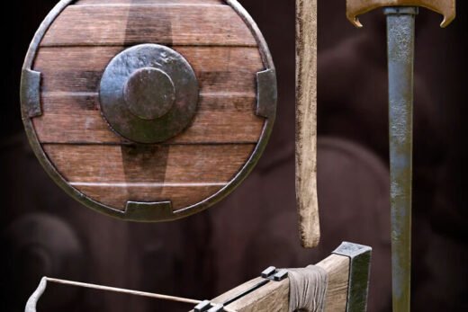 M3d fantasy weapons and poses for genesis 8 and 8.1 males and females