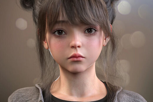 Mb shila young hd for genesis 9 feminine