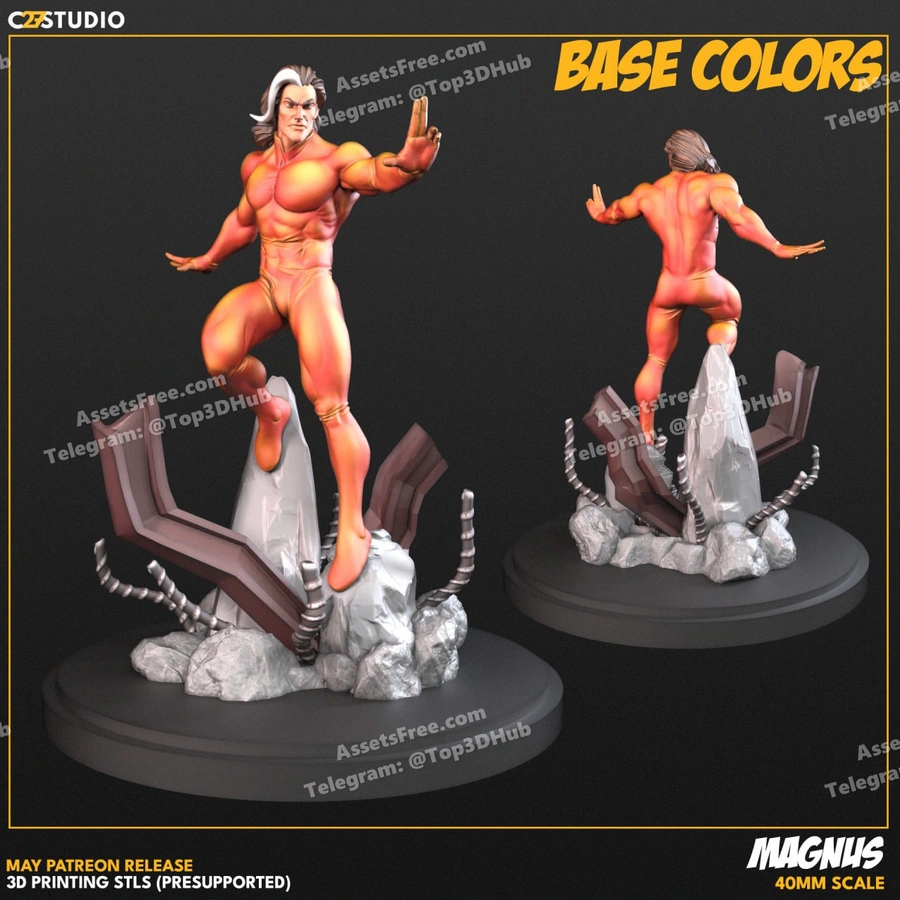 Magnus – STL 3D Print Model | AssetsFree.com Magnus