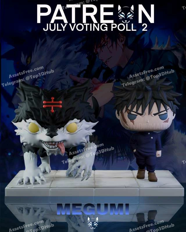 Megumi fushiguro studiomado funko