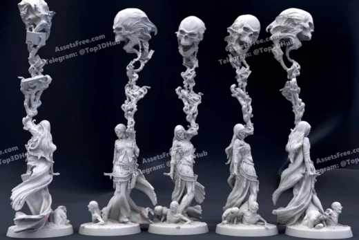 Mini monster mayhem lich female empress of the undead