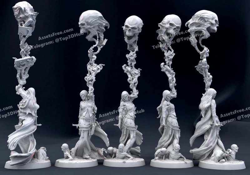 Mini monster mayhem lich female empress of the undead