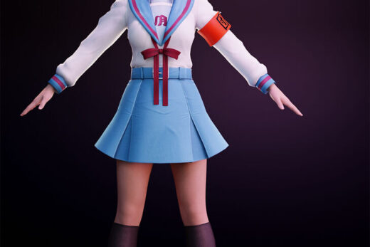 Misaki haruhi for genesis 8 and 8.1 female
