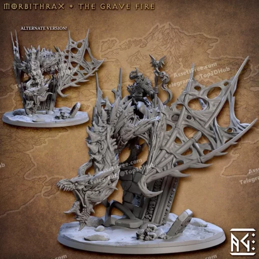Morbithrax the grave fire