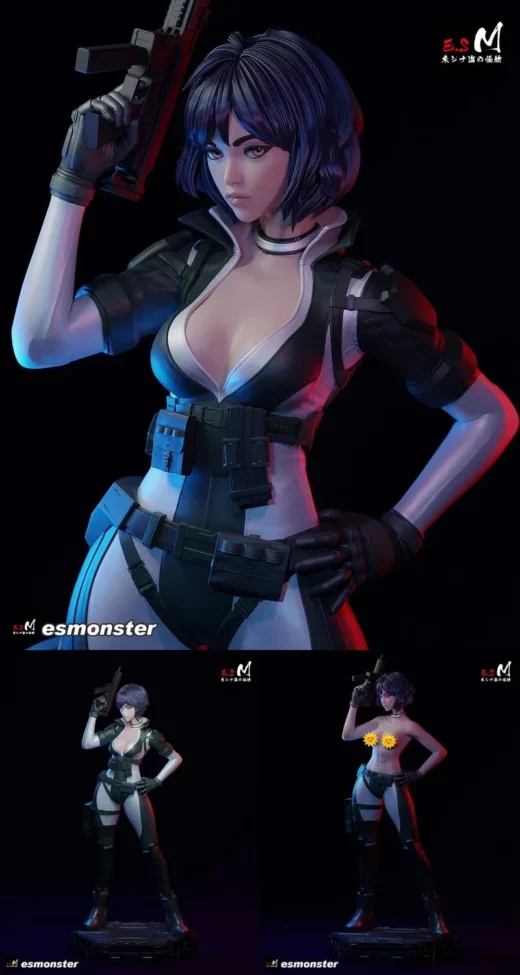 Motoko kusanagi ghost in the shell