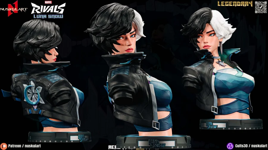 Nuskulart luna snow bust marvel rivals nsfw (1)