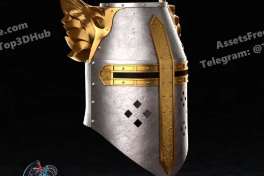 Oblivion crusader helmet yosh studios