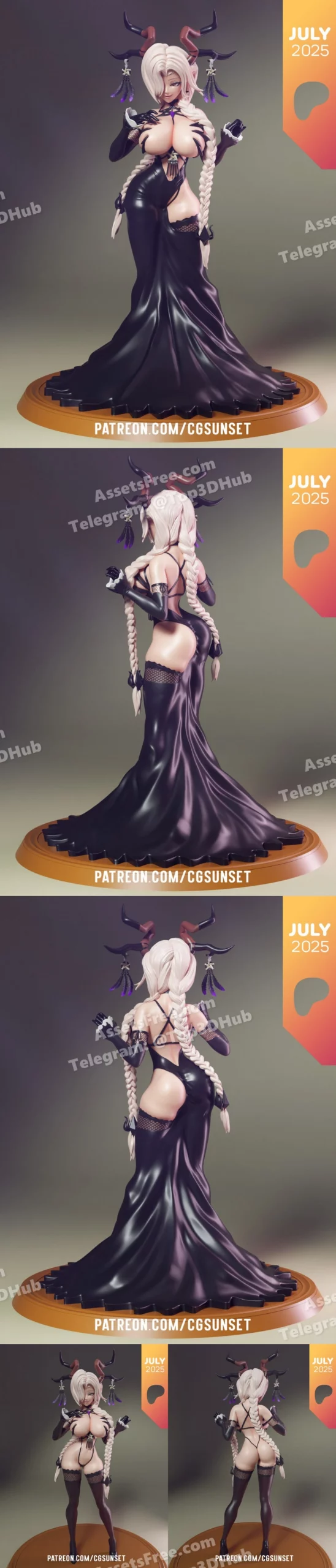 Owari – Cg Sunset – Man I Love Figures – STL 3D Print Model | AssetsFree.com Owari cg sunset man i love figures