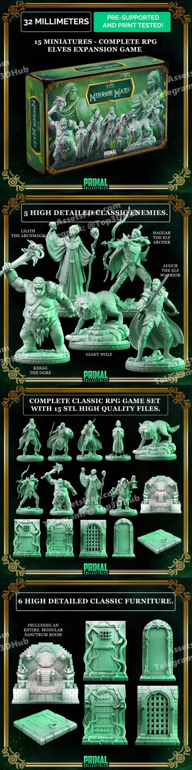 Primal collectibles the mirror maze