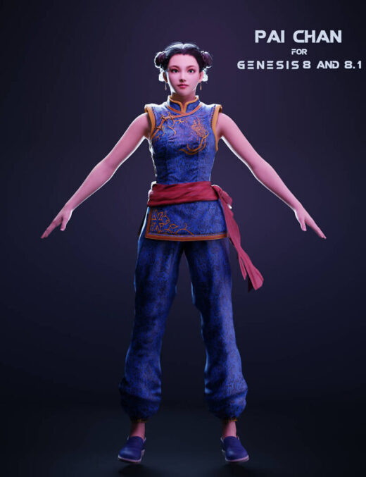 Pai chan for genesis 8 and 8.1 female