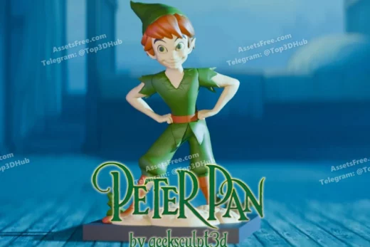 Peter pan figurine for disney fans and collectors