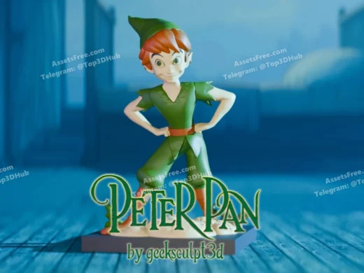 Peter pan figurine for disney fans and collectors