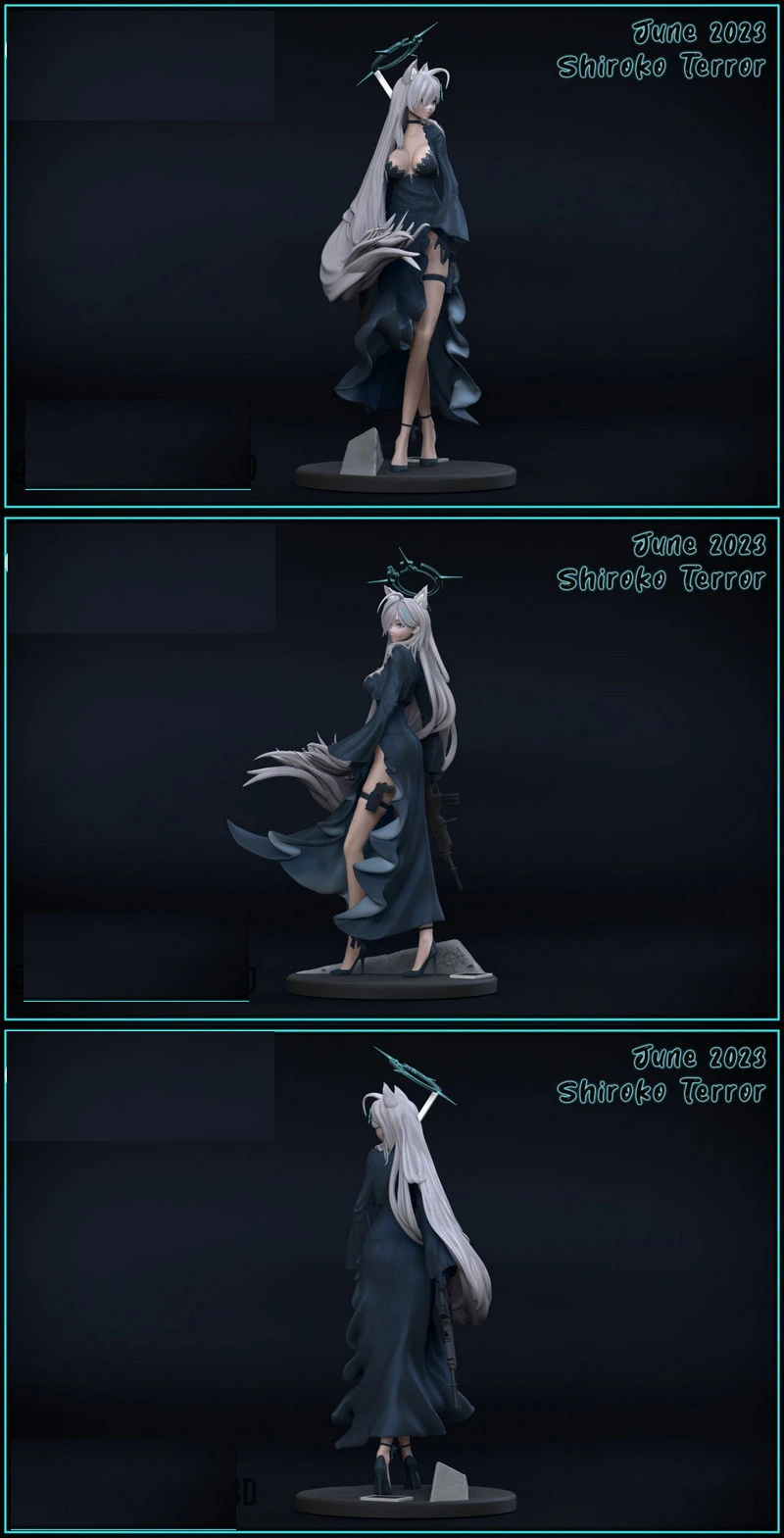 PikkyPrints – Shiroko Terror – STL 3D Print Model | AssetsFree.com Pikkyprints shiroko terror