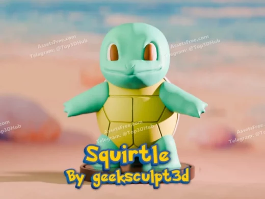 Pokemon squirtle figure for fans and collectors