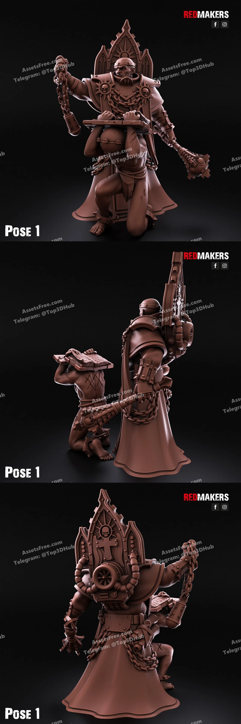Pose 1 (confessor) (32mm)