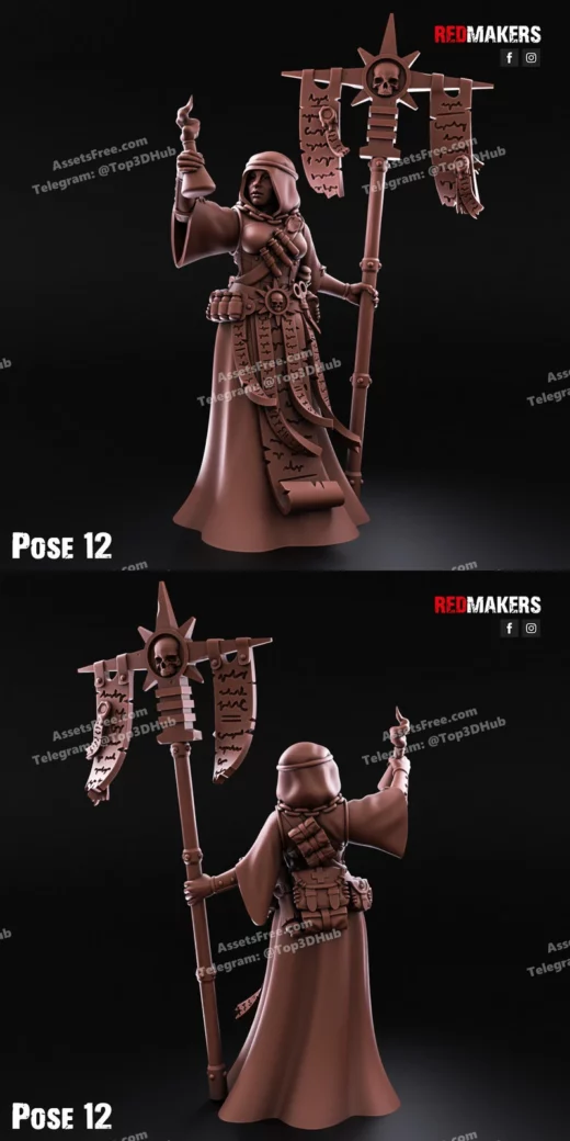 Pose 12 (salvationist)