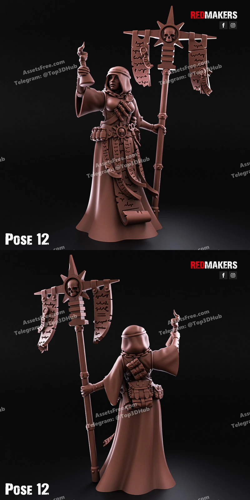 Pose 12 (salvationist)