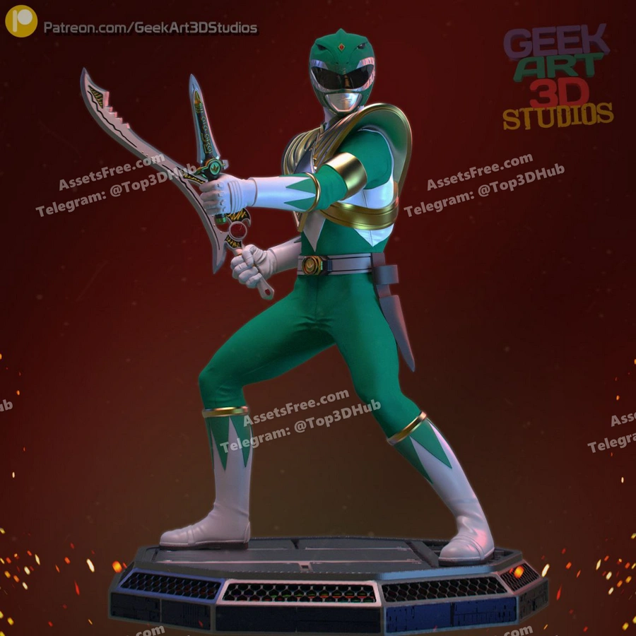 Power ranger green
