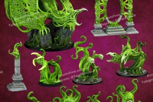 Print your monsters vol04 ooze pack