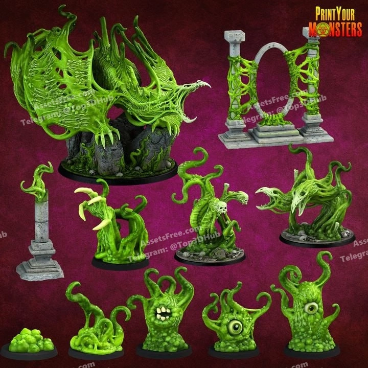 Print your monsters vol04 ooze pack