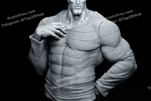 Puripuri bust tanukifigures