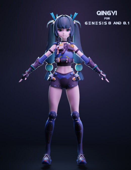 Qingyi for genesis 8 and 8.1 female