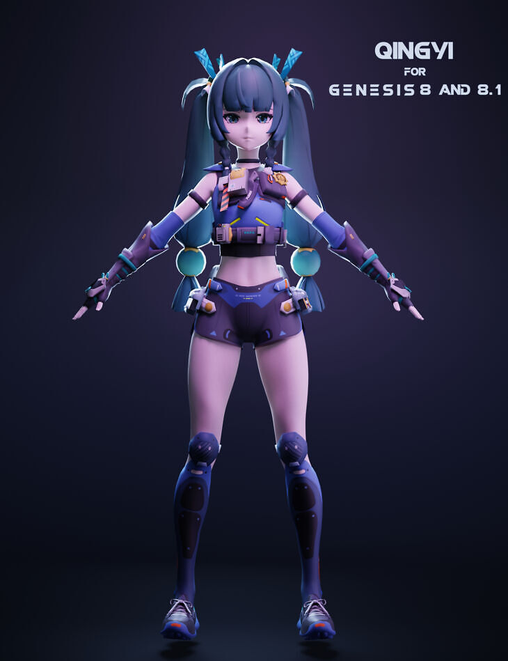 Qingyi for genesis 8 and 8.1 female