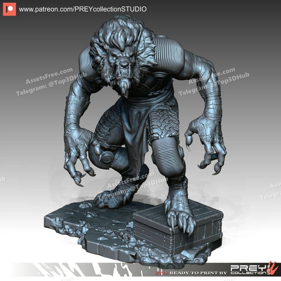 RAHZAR – Prey Collection Studio – STL 3D Print Model | AssetsFree.com Rahzar prey collection studio