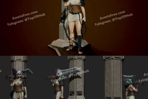 Riven league of legends inaki sculpts