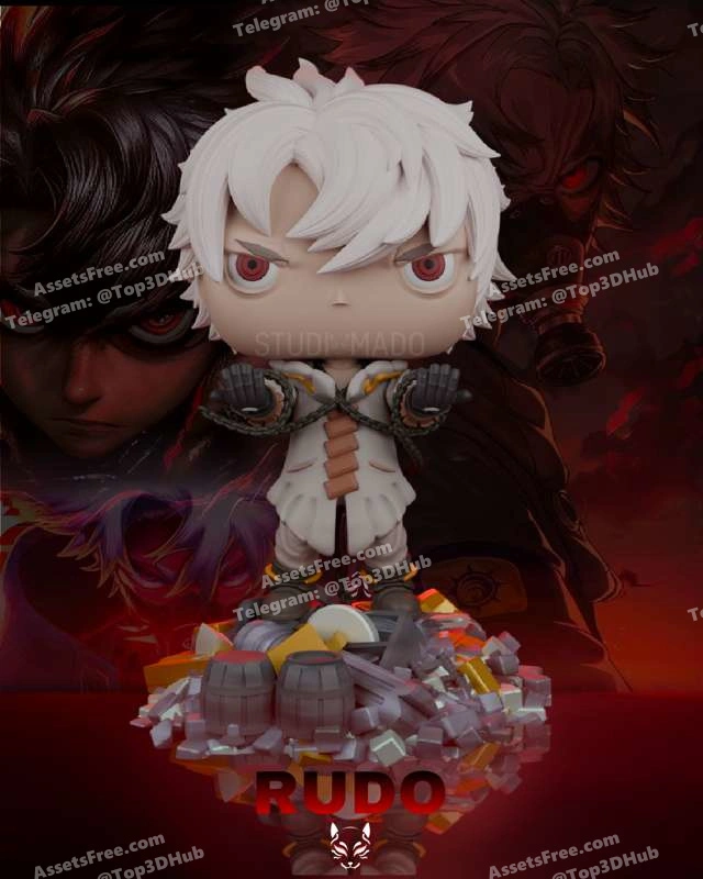 Rudo StudioMado Funko – STL 3D Print Model | AssetsFree.com Rudo studiomado funko