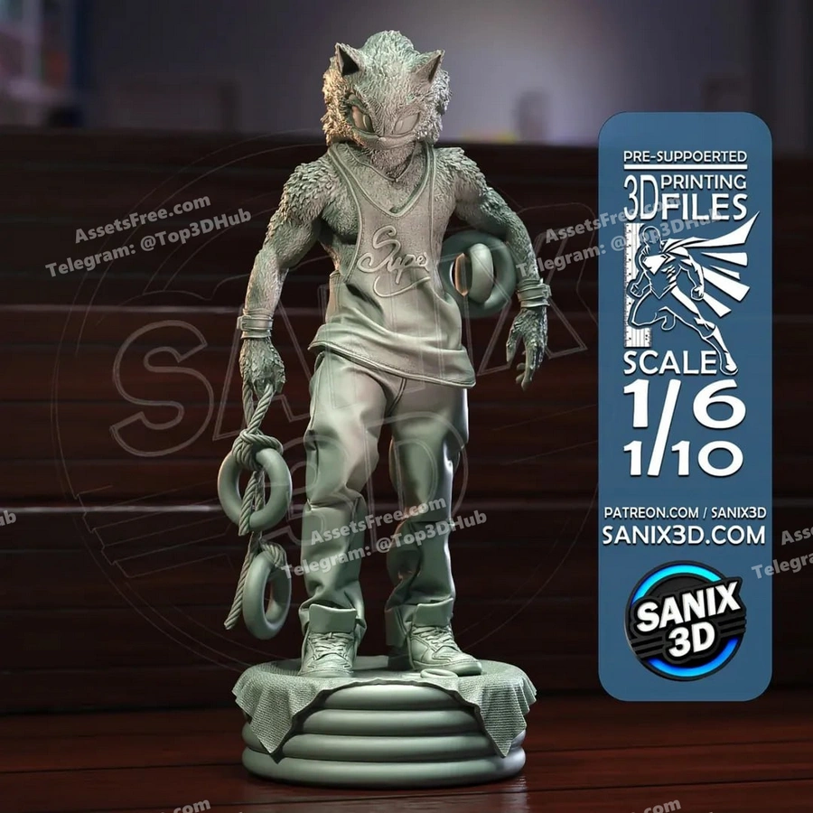 SONIC – STL 3D Print Model | AssetsFree.com Sonic