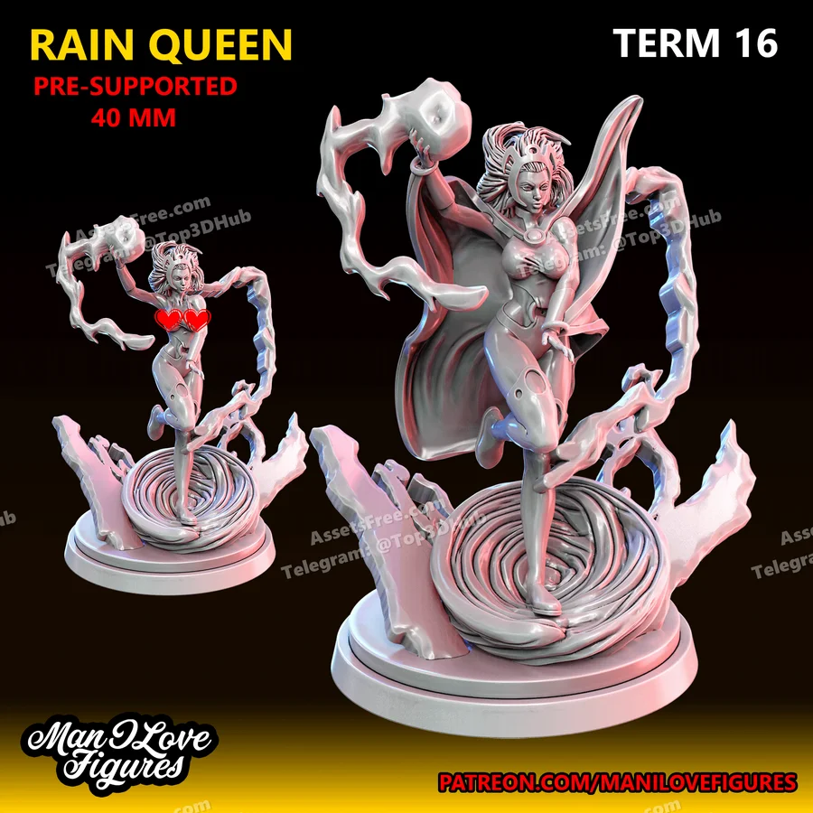 STORM – STL 3D Print Model | AssetsFree.com Storm