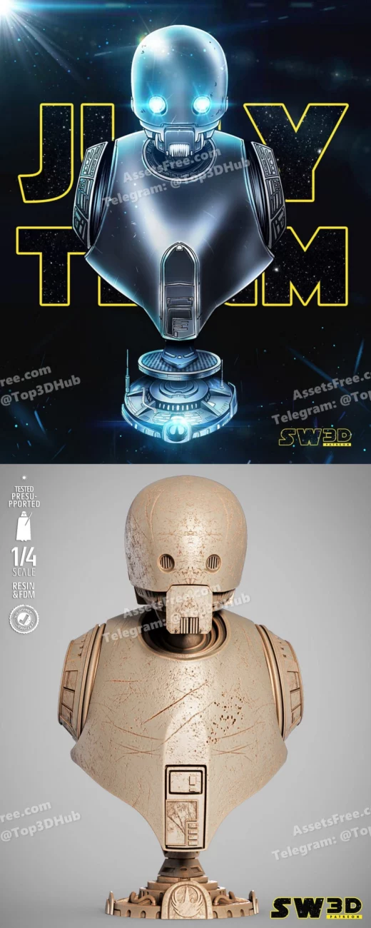 Sw3d k2so portrait bust