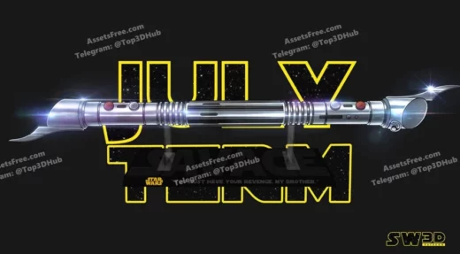 Sw3d savage opress saber bust