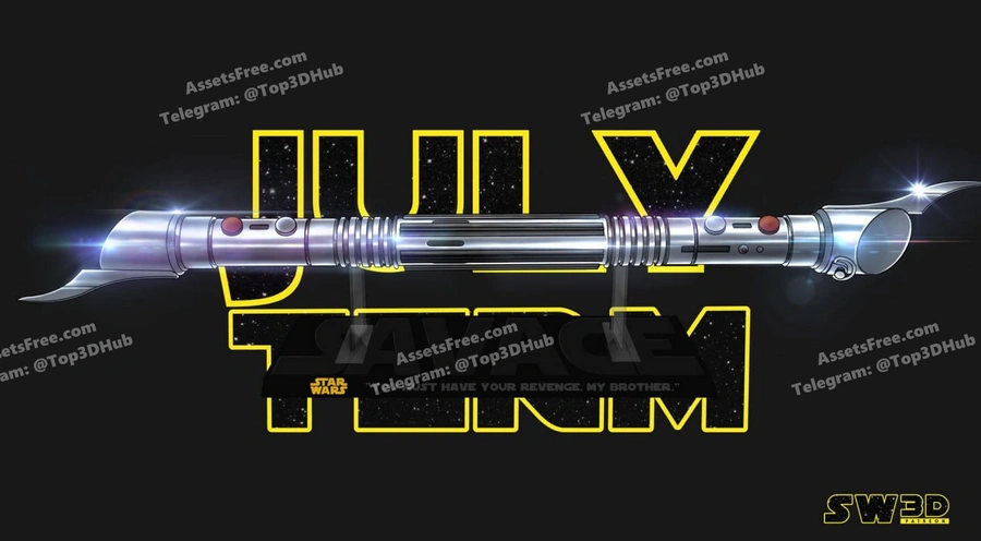 SW3D – Savage Opress Saber Bust – STL 3D Print Model | AssetsFree.com Sw3d savage opress saber bust