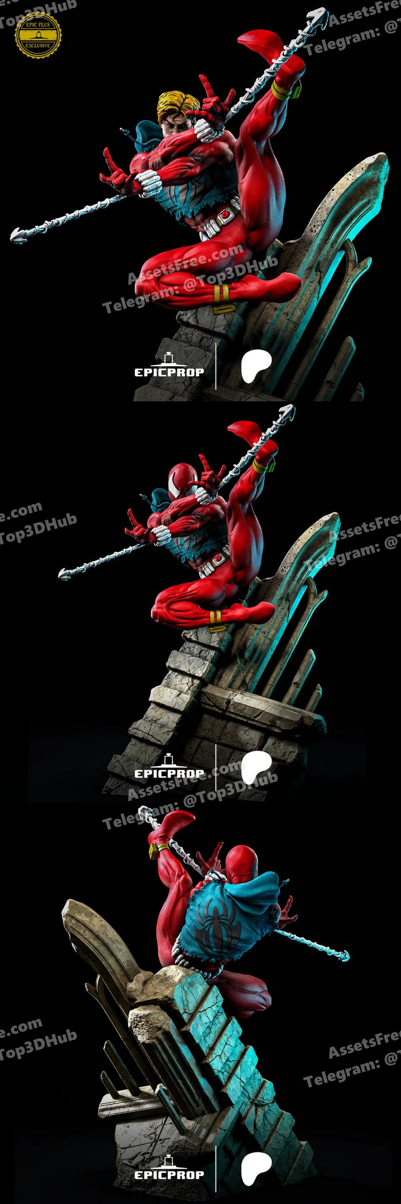 Scarlet spider man