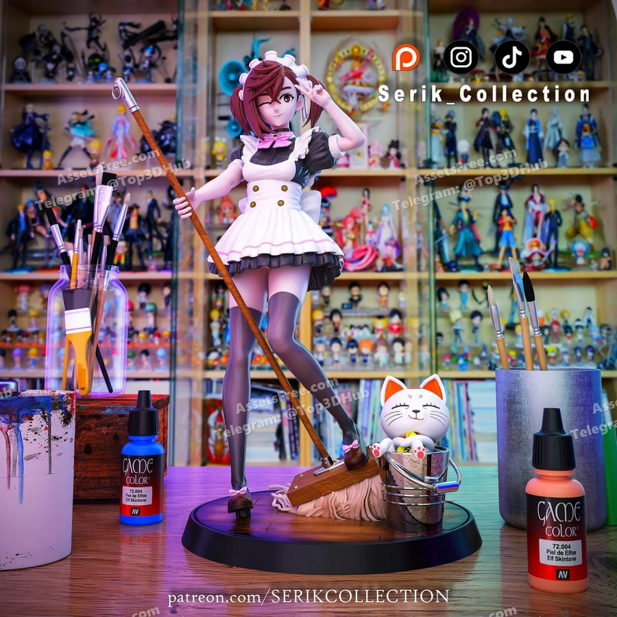 Serik collection momo ayase maid