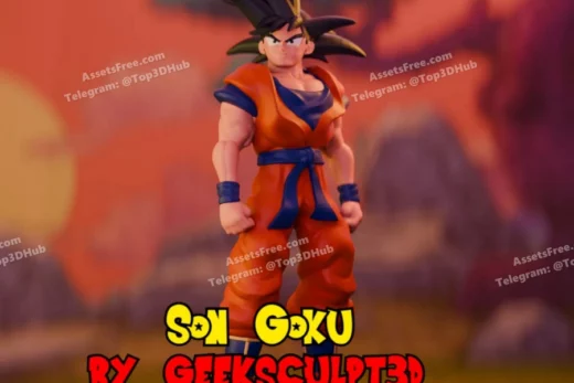 Son goku figurine for dragon ball anime fans