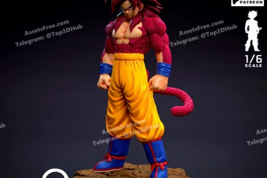 Son goku super saiyan 4 daima lucas perez