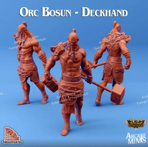 Sordane publishing deckhand orc bosun
