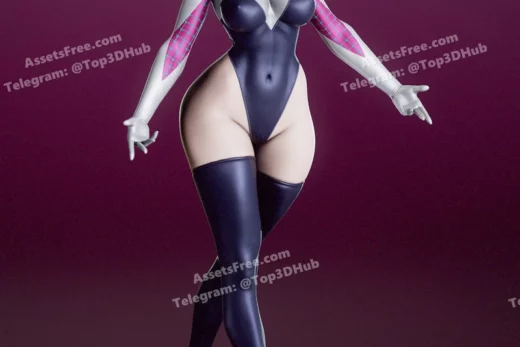 Spider gwen shadaloo studios