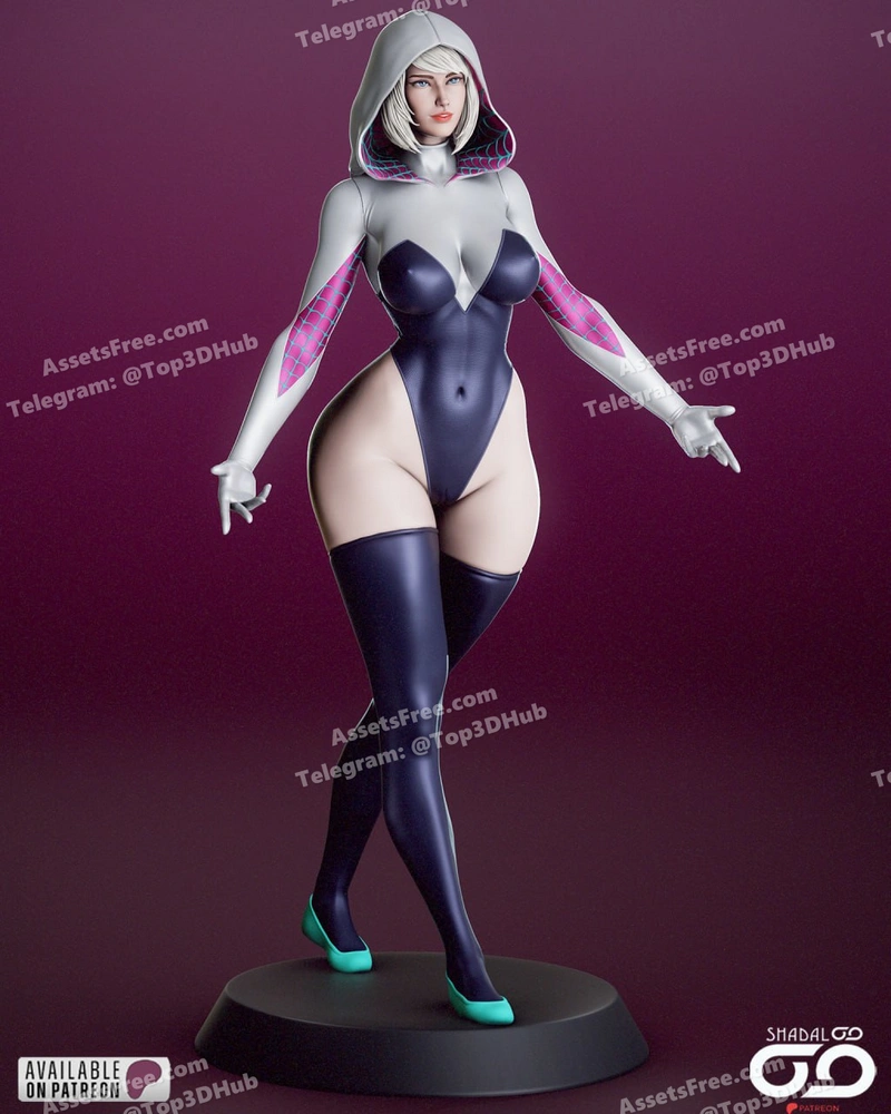 Spider gwen shadaloo studios