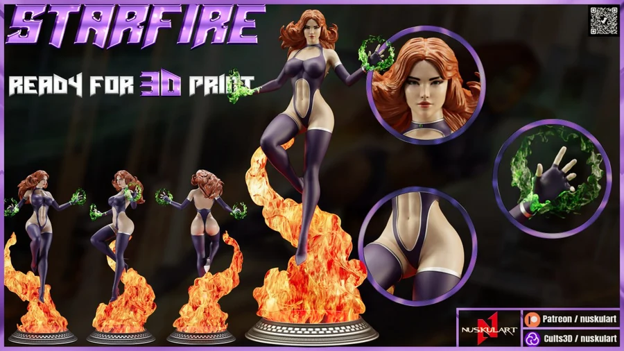 Starfire teentitansgo nsfw nuskulart