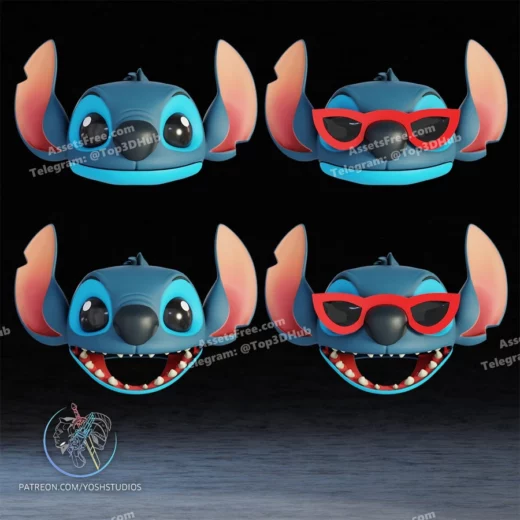 Stitch mask yosh studio