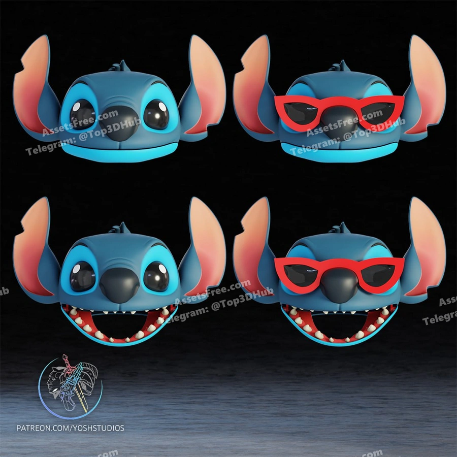 Stitch mask yosh studio
