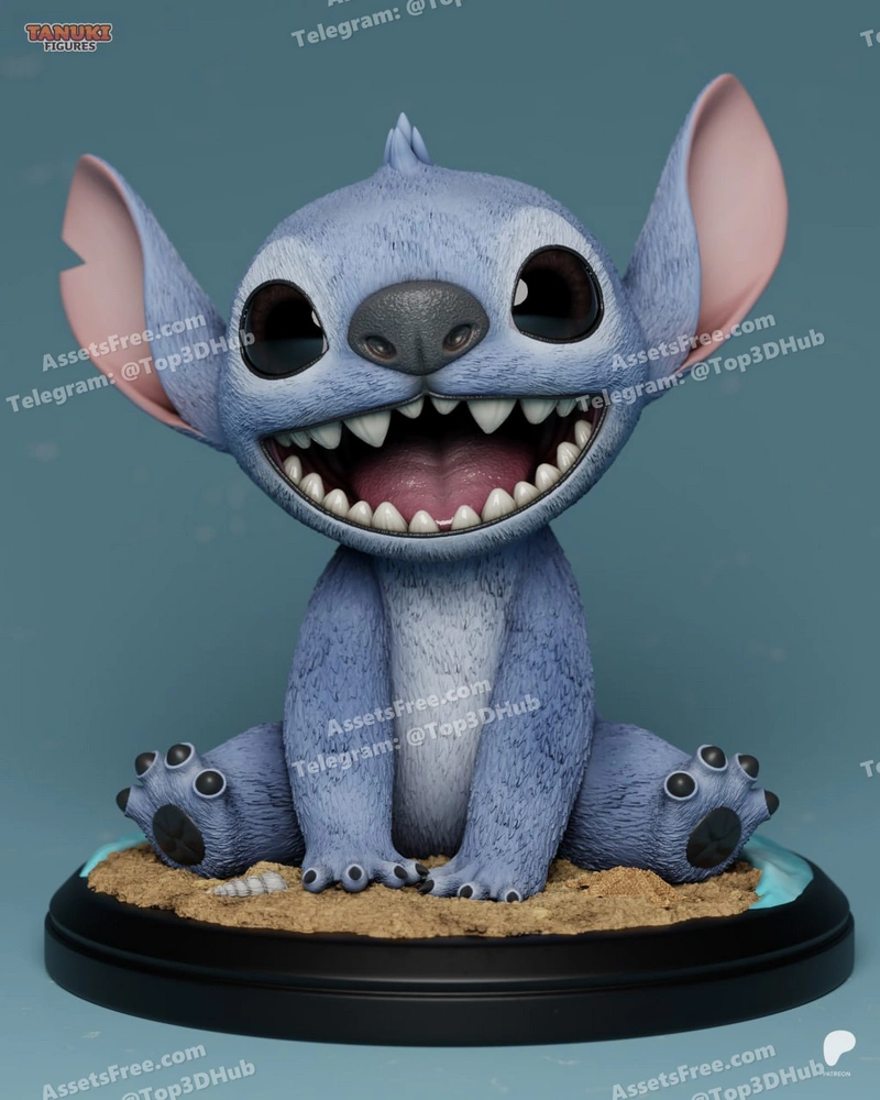 Stitch – Tanuki Figures – STL 3D Print Model | AssetsFree.com Stitch tanuki figures