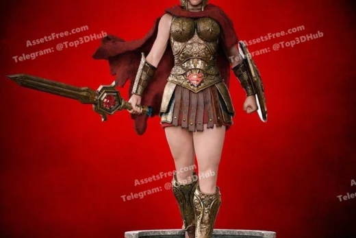 Super girl gladiator