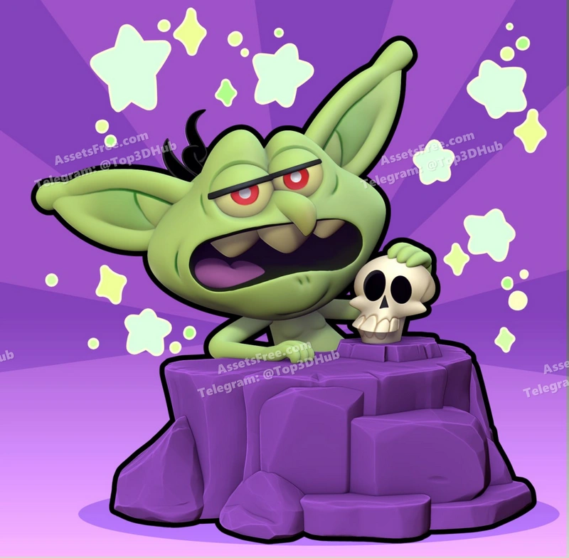 This is Goblin – STL 3D Print Model | AssetsFree.com This is goblin